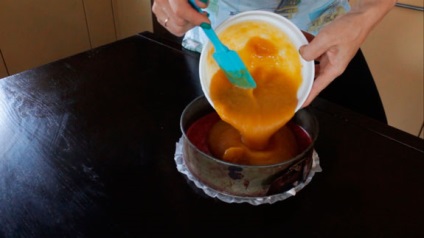 Strawberry și piersic gheață crema de tort reteta pas cu pas foto-video (blender piure de stat) Căpșuni și piersici de gheață crema de tort reteta pas cu pas foto-video