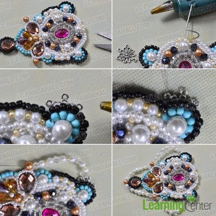 colier de perle și clasa șirag de mărgele de master și diagrama țese (colier de perle și șirag de mărgele) Colier de perle si margele atelier si scheme de tesut