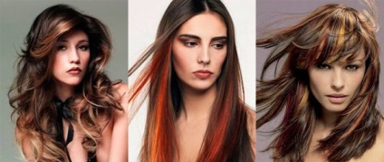Colorat pentru parul inchis la culoare (colorat întuneric scurt) Colorat pe parul inchis la culoare
