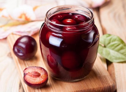 Conserve de prune - rapid, simplu și gustoase (doar) Conserve de prune - rapid, simplu și gustos