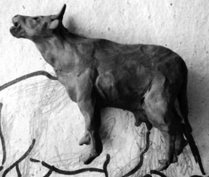 Vaca plastilină (vaca plastilină) Vaca din plastilină
