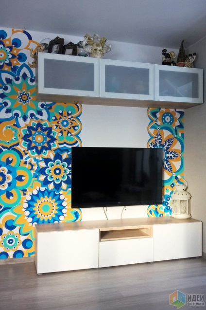 bucatarie-living cu note orientale (mobilier de bucătărie) bucatarie-living cu note orientale