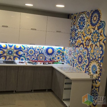 bucatarie-living cu note orientale (bucatarie) bucatarie-living cu note orientale