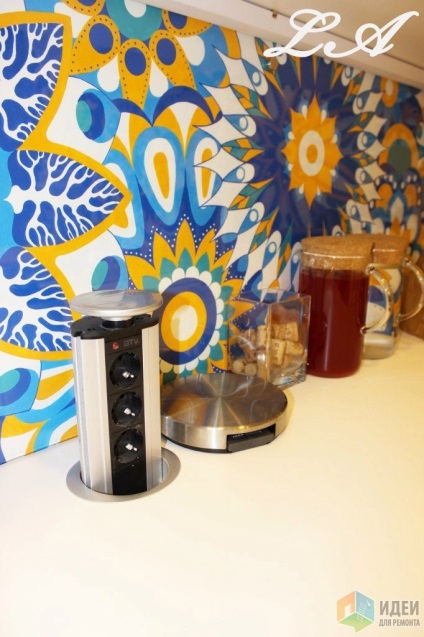 bucatarie-living cu note orientale (de perete o piatră ...) bucatarie-living cu note orientale