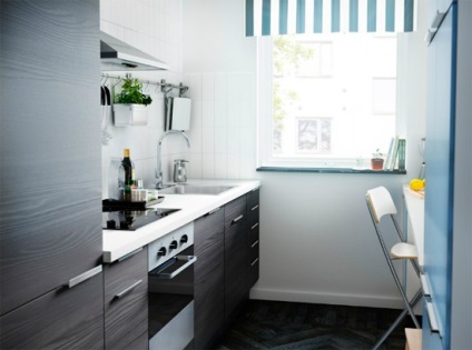 Design interior bucătărie mică în fotografie - Proiecte de apartamente (interior) Design interior bucătărie mică în fotografie - Proiecte pentru apartamente