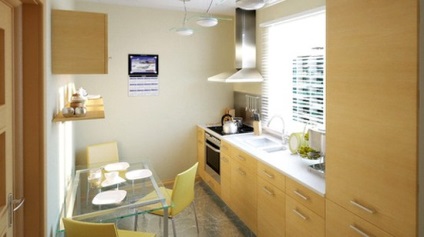 Design interior bucătărie mică în fotografie - proiecte pentru un apartament (de mici dimensiuni) Design interior bucătărie mică în fotografie - Proiecte pentru apartamente