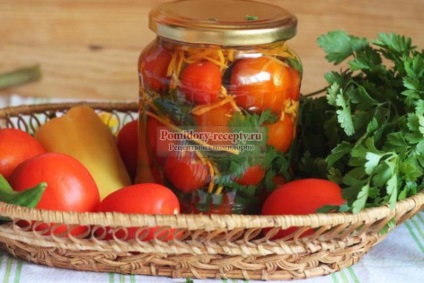 cireșe marinat tomate rețete populare cu o fotografie (cum să murarea roșii cherry) cireșe marinat tomate rețete populare cu fotografii
