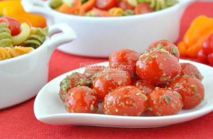 cireșe marinat tomate rețete populare cu fotografii (tomate marinate Cherry fast-food) cireșe marinat tomate rețete populare cu fotografii