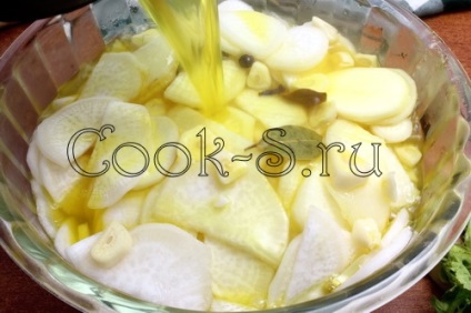 daikon marinat - un pas cu pas reteta cu fotografii snacks-uri (fierte daikon murat) daikon marinat - un pas cu pas reteta cu fotografii gustări