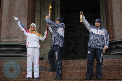 Traseul Olimpic ziua tortei a doua (ruta) Traseul zilei releu torta olimpica doi