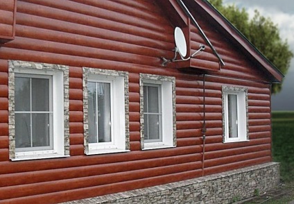 Opțiuni de metal block-house fotografie de placare (block-house) opțiuni de placare cu metal block-house fotografie