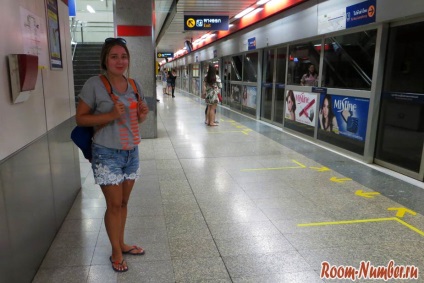 Metroul din Bangkok (Bangkok subterane) Subway în Bangkok