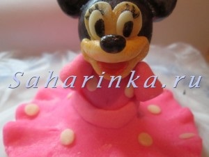 mouse-ul de mastic Mini (mouse-ul) Minnie Mouse mastic