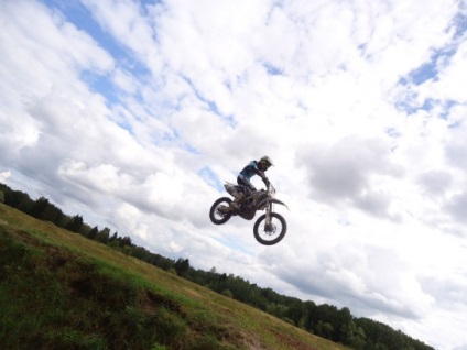 Motocross - este sportul cel mai traumatică, camera Kaliningradului