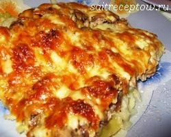 Carne la cuptor franceză (cuptor) Carne coapte în franceză