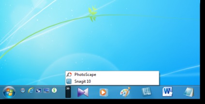 Configurarea tava de sistem Windows 7 și tava (tava) Configurarea tava de sistem și panoul de ferestre 7 bara de activități