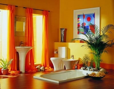 baie incredibil de frumos portocaliu (50 poze) (portocaliu) Incredibil de frumos baie portocaliu (50 poze)