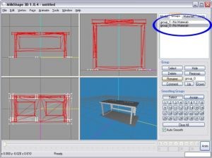 New texturare mesh (Sims Atelier de lucru derictory) Noua texturare a ochiurilor de plasă