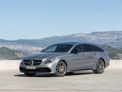 Prezentare Mercedes vagon cls de frână de fotografiere