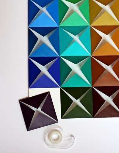 perete Origami din hârtie (hârtie) Origami Cartea de perete