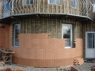Decorarea peretilor exteriori home video (pereți) Decorarea exterior videowall acasă