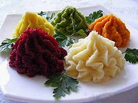 Legume Lure în meniul grudnichka, mama subiect (Lure) Legume Lure în meniul grudnichka, subiect mama