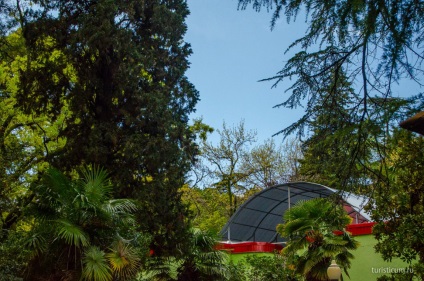 Parcul Riviera din Soci, Soci râu terasamentului (Soci) Parcul Riviera de la Soci, râu Soci terasament