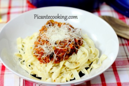 paste Bolognese (paste alla bolognese), picantecooking (bolognese) paste Bolognese (paste alla bolognese), picantecooking