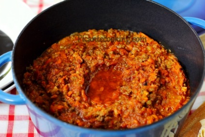 paste Bolognese (paste alla bolognese), picantecooking (clasic) paste Bolognese (paste alla bolognese), picantecooking