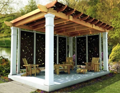 Pergola - ceea ce este (a) Pergola - ce este