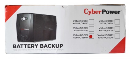 Periferice - UPS Privire de ansamblu asupra CyberPower value600ei-b, experții club de dns (Microsoft) Periferice - UPS Prezentare generală CyberPower value600ei-b, experți club de dns