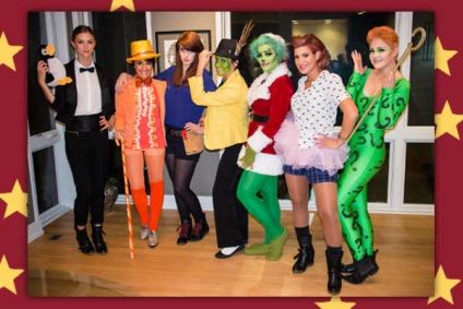Pregătirea o petrecere la Hollywood-stil fotografie de costume si design (stil) Pregătirea o petrecere la Hollywood-stil fotografie de costume și decorațiuni
