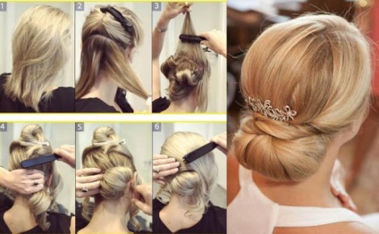 Coafurii variații simple de protuberanțe (protuberanțe coafura variante simple de) Hairstyle ciocni variații simple,