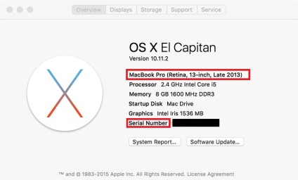 Verificați numărul de serie macbook înainte de cumpărare (cec) Verificați numărul de serie macbook înainte de a cumpăra