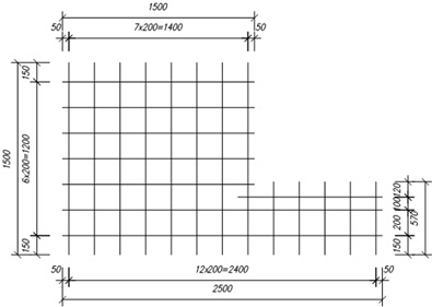Calculul porțiune de monolit um-2, calcularea unei porțiuni de flanșă monolitic, porțiunea de calcul nervurile monolitice (materiale educaționale) Calculul porțiilor monolit um-2, calculul unei porțiuni de flanșă monolitic, porțiunea de calcul coaste monolit