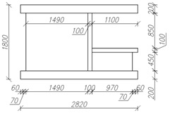 Calcul porțiune monolitică um-2, calcularea unei porțiuni de flanșă monolitică, porțiunea de calcul nervurile monolitice (monolit) Calculul porțiilor monolit um-2, calculul unei porțiuni de flanșă monolitic, porțiunea de calcul coaste monolit