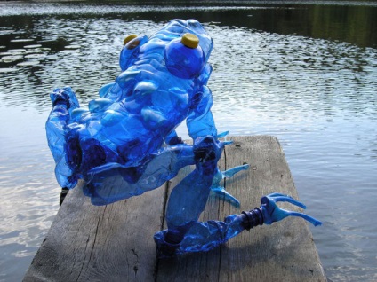 sculpturi realiste din sticle de plastic cactus, broaște, crocodili și nu doar (realist) sculpturi realiste din sticle de plastic cactus, broaște, crocodili, și nu numai