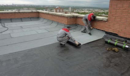Repararea de reparații acoperiș plat plate materiale rola acoperiș (montarea) reparații acoperiș de reparații materiale de plat rola acoperiș plat