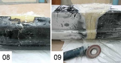 Repararea produselor din fibră de sticlă, cu propriile lor mâini (bare de protecție) Repararea produselor din fibra de sticla cu propriile lor mâini