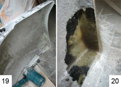 Repararea produselor din fibră de sticlă, cu propriile lor mâini (fibra de sticla) Repararea produselor din fibra de sticla cu propriile lor mâini