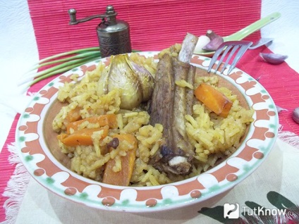 Reteta Pilaf la cuptor (reteta) reteta Pilaf în cuptor