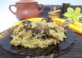 Reteta Pilaf la cuptor (cuptor) reteta Pilaf în cuptor