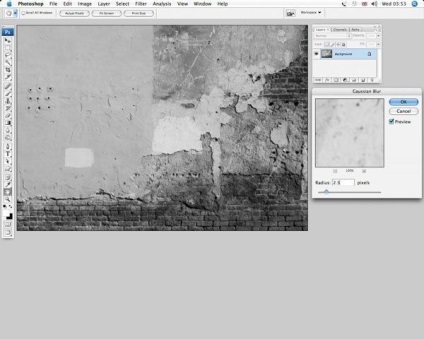 Desenați graffiti pe un perete în Photoshop (graffiti) Desenați graffiti pe un perete în Photoshop