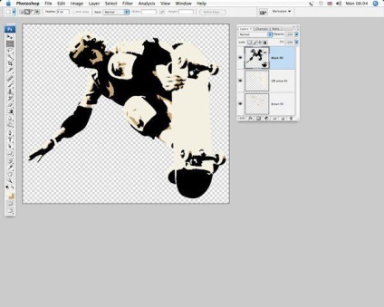 Desenați graffiti pe un perete în Photoshop (graffiti) Desenați graffiti pe un perete în Photoshop
