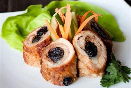 Rulada de seu de porc, puzaniny de rețete cu fotografii (rola puzaniny de porc) Rulada de seu de porc, puzaniny de rețete cu fotografii