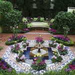 Grădină în tradiția spaniolă-musulmană sau stil maur (stil) Garden în tradiția spaniolă-musulman sau stil maur