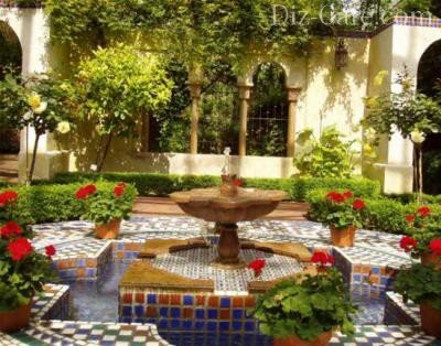 Grădină în stil maur - în special de inginerie și design (maur) Grădină în stil maur - caracteristici de proiectare și design-