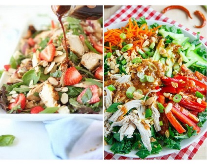 Cele mai delicioase salate cu carne de pui - Retete (salate) Cele mai delicioase salate cu carne de pui - rețete