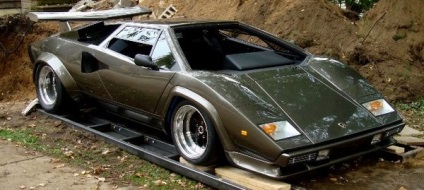 Homemade Countach lamborghini, făcute în subsol (de casă) Countach lamborghini de casă, făcută în subsol
