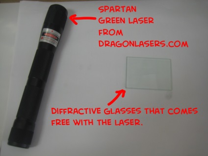 proiecție simplă de casă de un laser verde (simplu) proiecție simplă casă de laser verde
